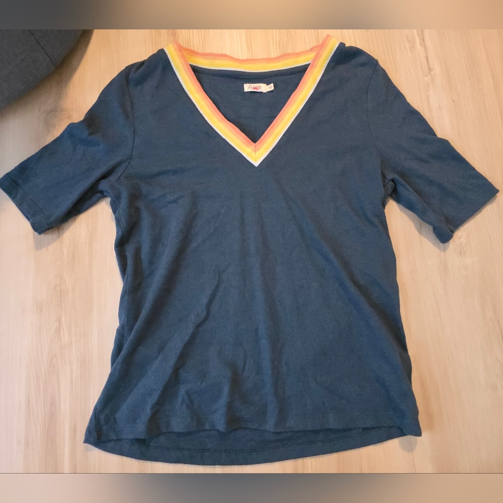 Women's Faherty V-Neck T-Shirt